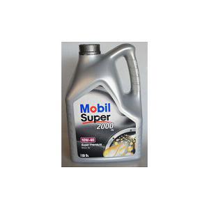 Fotografia produktu MOBIL 10W40/MOB5L olej silnikowy 10W40 Mobil Super S 2000 X1                     5L