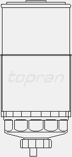 Fotografia produktu TOPRAN 100 316 filtr paliwa VW