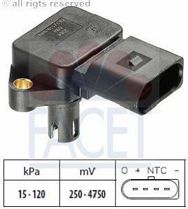Fotografia produktu FACET 10.3084 czujnik podciśnienia-Map Sensor VW