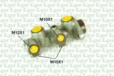 Fotografia produktu LPR LPR1839 pompa hamulcowa Opel Kadett E 1.2-1,3/1,6/1,6D/1,8E [20.64mm]