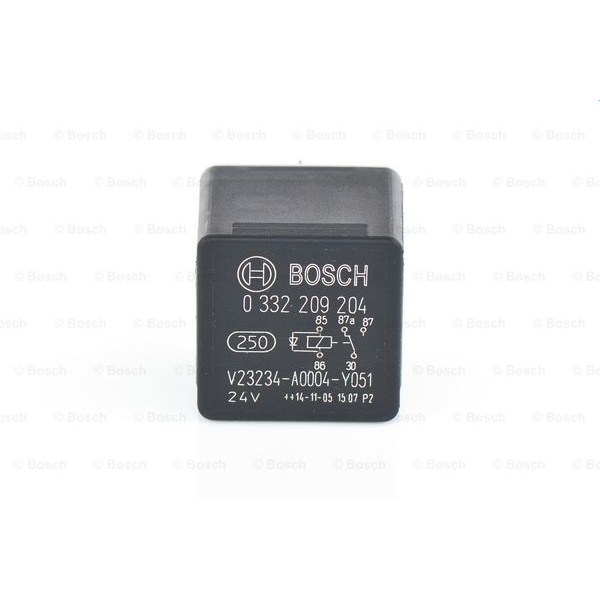 Fotografia produktu BOSCH 0 332 209 204 przekaźnik uniwersalny 24V  10/20A  5-pinów