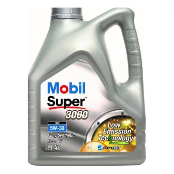 Fotografia produktu MOBIL 5W30/MOB/4L olej silnikowy 5W30 Mobil Super 3000 XE pompowtryski   4L