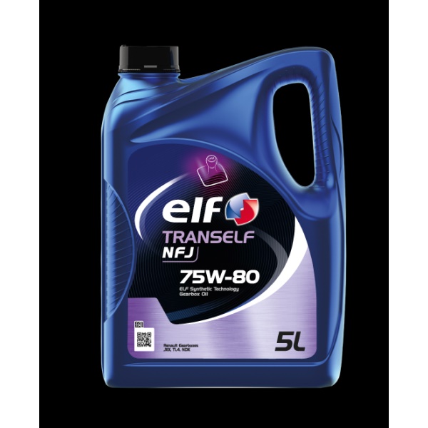 Fotografia produktu ELF ELF75W/80/5L/NFJ olej przekładniowy Tranself NFJ/TRJ 75W80                    5L
