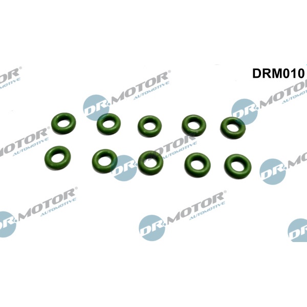 Fotografia produktu DR MOTOR DRM010 uszczelka - oring przepustnicy  zielony 2.9 x 1.5
