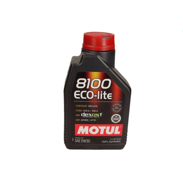 Fotografia produktu MOTUL MO108212 olej silnikowy 5W30  8100 ECO-LITE  dexos 1                  1L