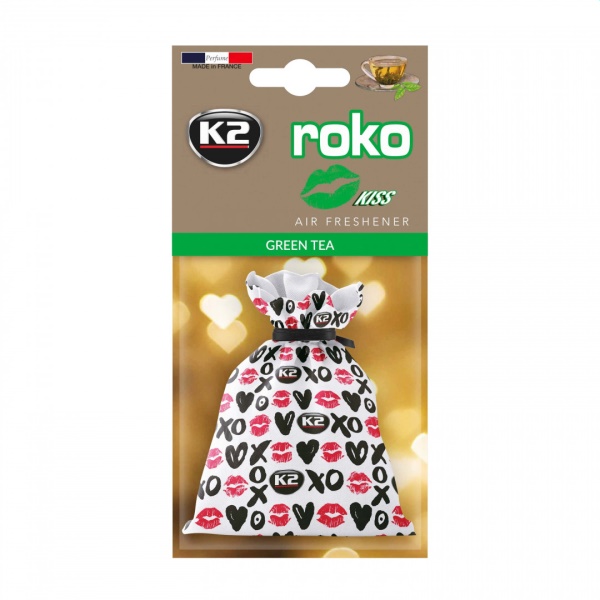 Fotografia produktu K2 K2V822K zapach - woreczek ROKO Kiss kuleczki zielona herbata 25g