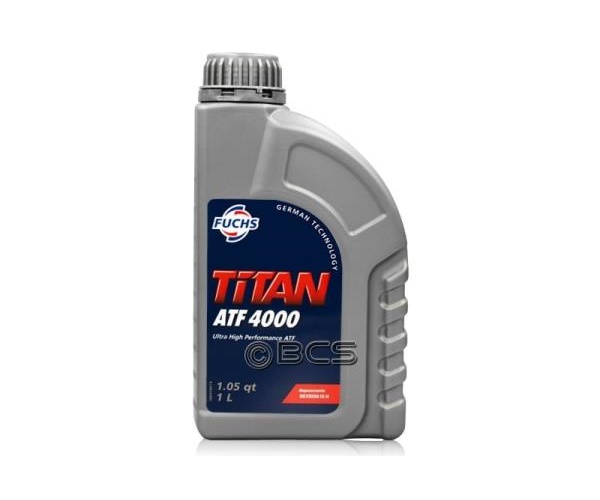 Fotografia produktu FUCHS ATF4000 olej do przekładni automatycznych Titan ATF 4000 1L.  Dexron III
