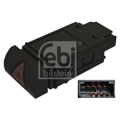 Fotografia produktu FEBI BILSTEIN F100405 włącznik świateł awaryjnych Seat Cordoba 99-