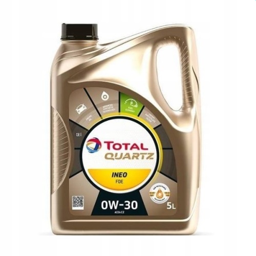 Fotografia produktu TOTAL 2216187 olej silnikowy 0W30 Total Quartz Ineo FDE                        5L