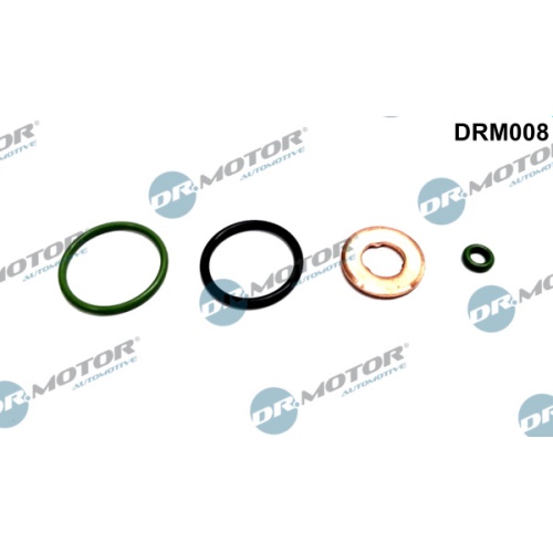 Fotografia produktu DR MOTOR DRM008 pierścień uszczelniający wtryskiwacze BMW  E46   98-  4/elementy