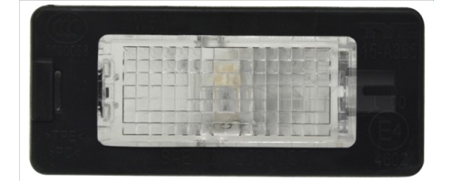 Fotografia produktu TYC 15-0385-00-9 lampa - oświetlenie tablicy rejestracyjnej Skoda Octavia 12-17  L+P
