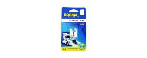 Fotografia produktu BOSMA 7507-BOSMA żarówka 24V 1xLED T10 White biała DIAMONT system 2pcs