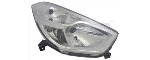 Fotografia produktu TYC 20-14730-05-2 reflektor lewy z światłem do jazdy dziennej H4 Dacia Dooker  12-