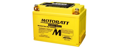 Fotografia produktu MOTOBATT MBTX9U akumulator motocyklowy 12V 10.5AH/160A P+ (WYM:151x87x105/110)