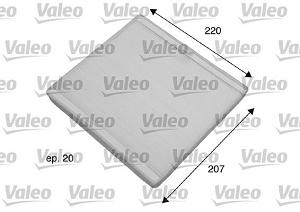 Fotografia produktu VALEO 698769 filtr powietrza kabinowy Volvo