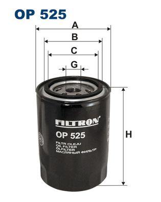 Fotografia produktu FILTRON OP525T filtr oleju Audi VW (diesel)