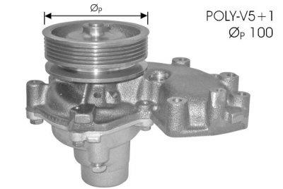 Fotografia produktu DOLZ S-230 pompa wody Alfa Romeo 155 2.0 TD 93-96