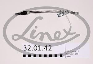 Fotografia produktu LINEX 32.01.42 linka hamulca Vectra 1.6 95- dł-210