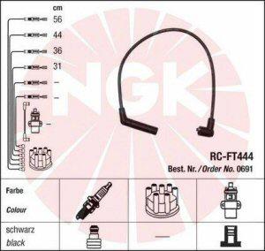 Fotografia produktu NGK RC-FT444 kable zapłonowe Hyundai Accent 1.3 -1.5i 12V