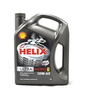 Fotografia produktu SHELL SH-10W60/4UR olej silnikowy 10W60 Shell Helix Ultra Racing 4L