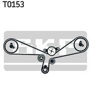 Fotografia produktu SKF VKMA01202 zestaw rozrządu VKMA 01202 Audi/VW/Skoda