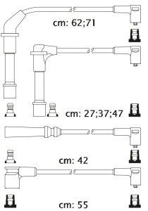 Fotografia produktu CARHOFF 06-1232 kable zapłonowe Nissan 300 3.0 89- (Premium)
