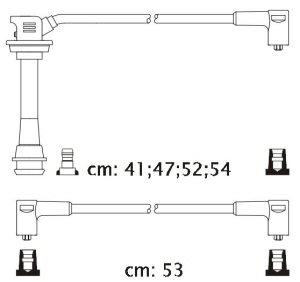 Fotografia produktu CARHOFF 06-1236 kable zapłonowe Toyota MR2 1.6 85-89 (Premium)