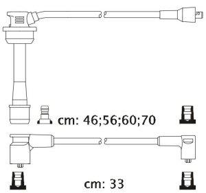 Fotografia produktu CARHOFF 06-1241 kable zapłonowe Toyota Celica 2.0 89-90 (Premium)