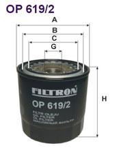 Fotografia produktu FILTRON OP619/2 filtr oleju Toyota Avensis 2.0TD 94-