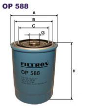 Fotografia produktu FILTRON OP588 filtr oleju Nissan Primera