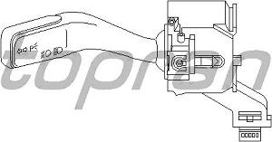 Fotografia produktu TOPRAN 110 111 przełącznik zespolony świateł i kierunkowskazów Audi, Seat, VW