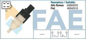Fotografia produktu FAE FAE24413 włącznik światła stopu Fiat Ducato/Idea/Panda II/Punto II/Stilo