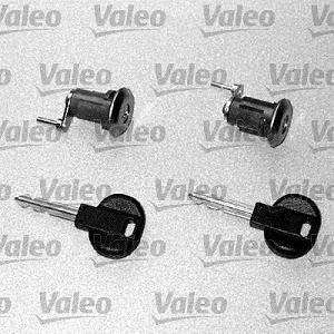 Fotografia produktu VALEO 252618 zestaw zamków Citroen C15 88- wkładki+klucze 2szt.