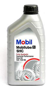 Fotografia produktu MOBIL MOBILSHC75W90/1L olej przekładniowy 75W90  GL-4/GL-5 Mobilube SHC  Fully Synthetiic 1L