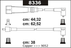 Fotografia produktu SENTECH 8336 kable zapłonowe VW Golf III 95- 1.4-1.6