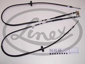 Fotografia produktu LINEX 32.01.69 linka hamulca Opel Zafira 1.8-2,0