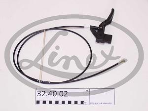 Fotografia produktu LINEX 32.40.02 linka pokrywy silnika Opel Corsa B 93-