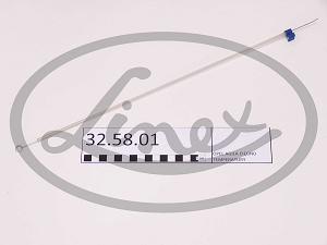Fotografia produktu LINEX 32.58.01 linka sterowania temperaturą dł:460/394mm Opel Agila
