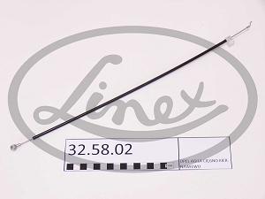 Fotografia produktu LINEX 32.58.02 linka nawiewu dł:438/365mm Opel Agila