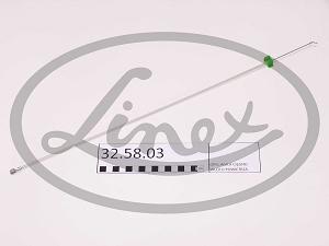 Fotografia produktu LINEX 32.58.03 linka wlotu powietrza dł:549/451mm Opel Agila