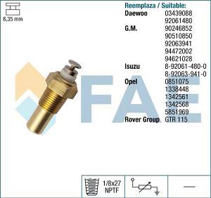 Fotografia produktu FAE FAE32230 czujnik temperatury wody Corsa A/B,Kadett D/E