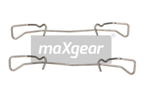 Fotografia produktu MAXGEAR 27-0555 sprężyna - zestaw montażowy klocków przód Mazda 3/5 03-