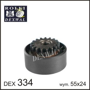Fotografia produktu DEXWAL DEX334 rolka napinacza, pasek klinowy wielorowkowy Nissan, Renault
