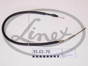 Fotografia produktu LINEX 35.01.70 linka hamulca Renault 25 84- L+P dł-1020/776