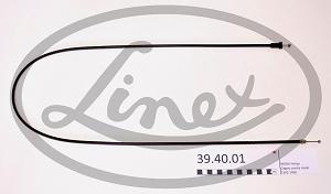 Fotografia produktu LINEX 39.40.01 linka pokrywy silnika dł:1372/1314mm Skoda Felicja 1992-1998