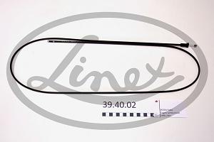 Fotografia produktu LINEX 39.40.02 linka pokrywy silnika dł:1843/1809mm Skoda Fabia 1998-2001