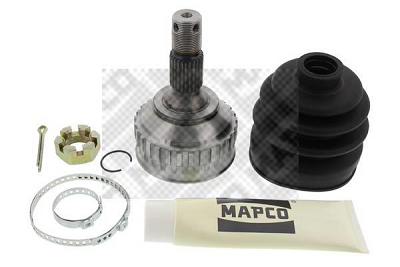 Fotografia produktu MAPCO MAP16354 przegub zewnętrzny kpl. Peugeot 306 1.8 16v / 1.9D /1.9DT/2.0 16v 95-96 +ABS