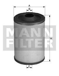 Fotografia produktu MANN-FILTER BFU700X filtr paliwa Mercedes OM 314/352/364 ciężarowe
