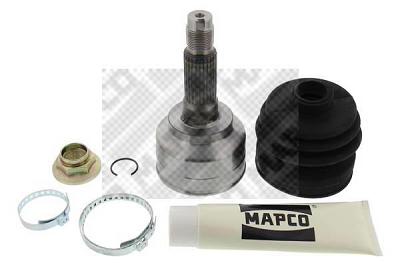Fotografia produktu MAPCO MAP16530 przegub zewnętrzny kpl. Mazda 323 1.8 16v 89-94 Mazda 626 1.8 87-92 Protege 1.6