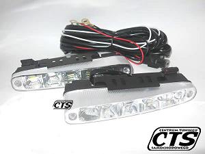 Fotografia produktu CTS 72948/CTS światła do jazdy dziennej skośne 5 Led z włącznikiem automatycznym